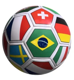 BALLON DE FOOTBALL DRAPEAUX