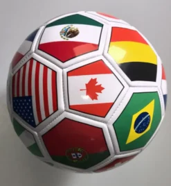 BALLON DE FOOTBALL DRAPEAUX