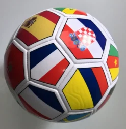 BALLON DE FOOTBALL DRAPEAUX