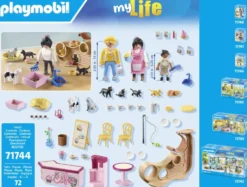BAR A CHATS AVEC 6 CHATS ET PERSONNAGES - 71744