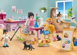 BAR A CHATS AVEC 6 CHATS ET PERSONNAGES - 71744