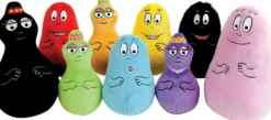BARBAPAPA - COFFRET FAMILLE 9 PELUCHES 15 CM