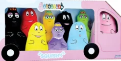 BARBAPAPA - COFFRET FAMILLE 9 PELUCHES 15 CM