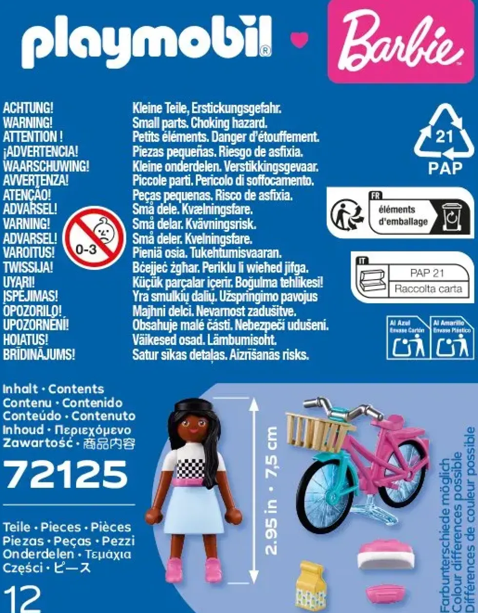 BARBIE BROOKLYN ET SON VELO 72125