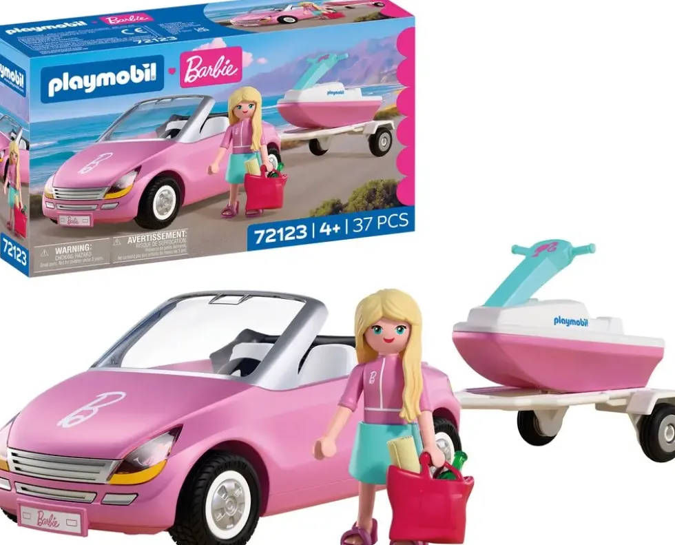 BARBIE CABRIOLET & SCOOTER DE MER 72123