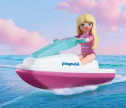 BARBIE CABRIOLET & SCOOTER DE MER 72123