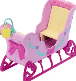 BARBIE CASSE-NOISETTE - CHEVAL ET TRAINEAU
