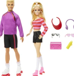 BARBIE - COFFRET BARBIE ET KEN ROLLER