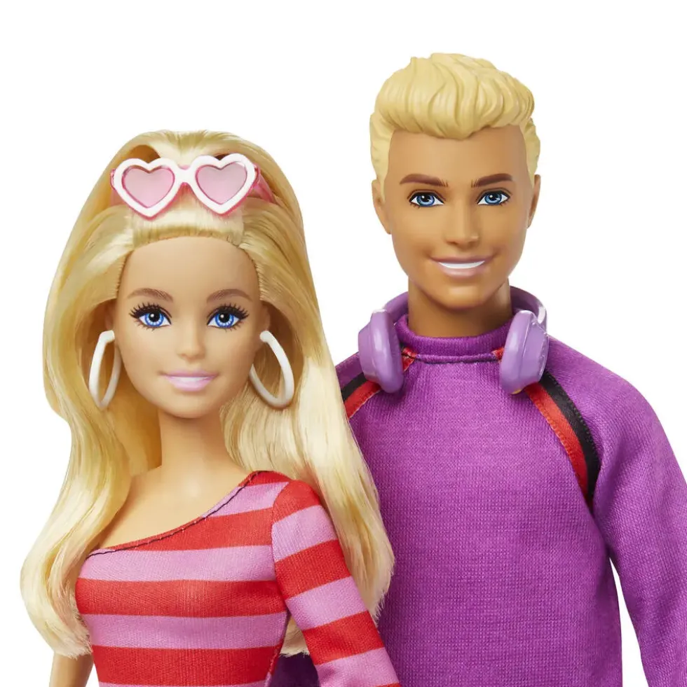 BARBIE - COFFRET BARBIE ET KEN ROLLER