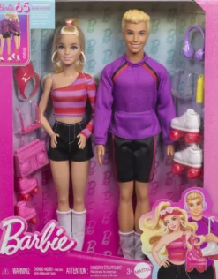 BARBIE - COFFRET BARBIE ET KEN ROLLER