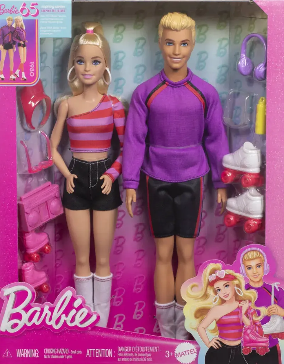 BARBIE - COFFRET BARBIE ET KEN ROLLER