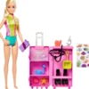 BARBIE - COFFRET BARBIE PLONGEUSE -BLONDE