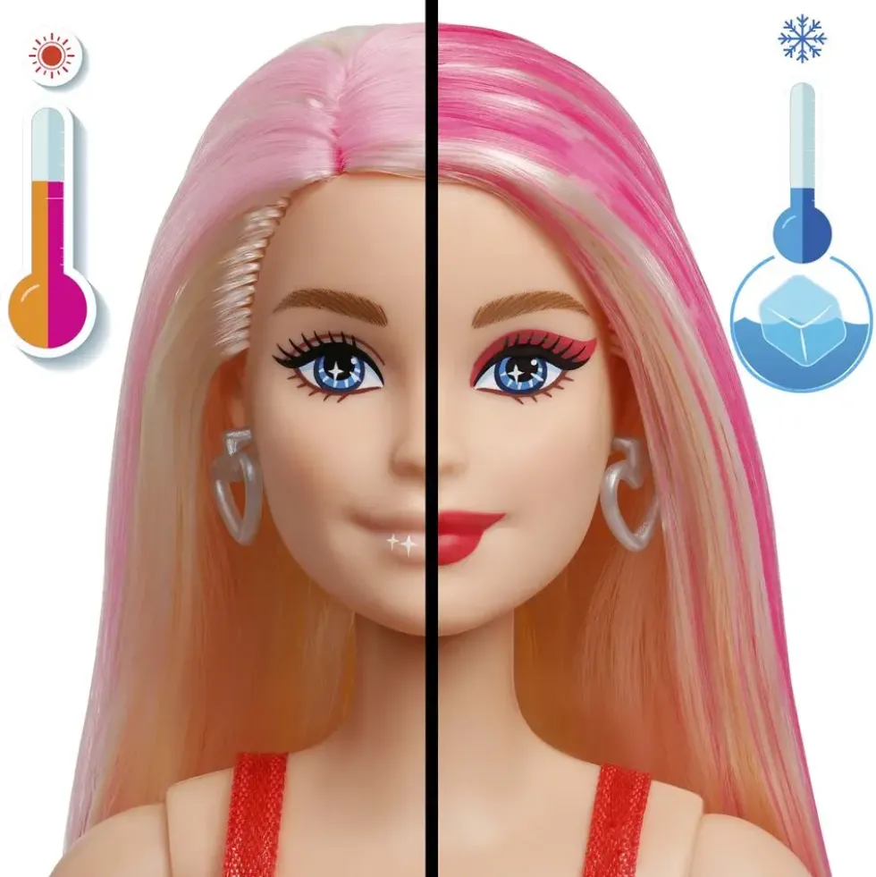 BARBIE® - COFFRET CADEAU SURPRISE GALA ENCHANTE GLAM ROUGE