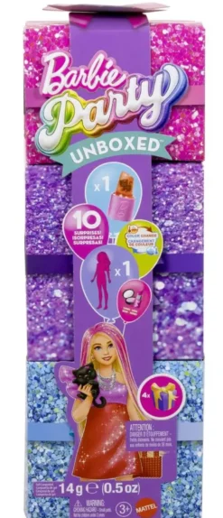 BARBIE® - COFFRET CADEAU SURPRISE GALA ENCHANTE GLAM ROUGE