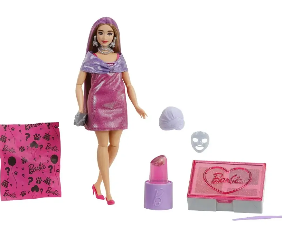 BARBIE® - COFFRET CADEAU SURPRISE GALA ENCHANTE GLAM ROSE