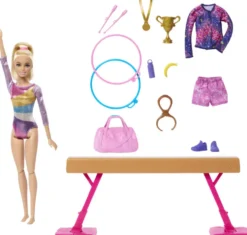 BARBIE® - COFFRET POUPEE GYMNASTIQUE
