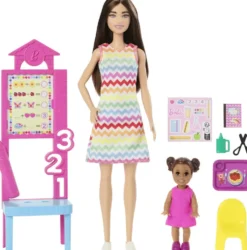 BARBIE - COFFRET POUPEE MAITRESSE D ECOLE