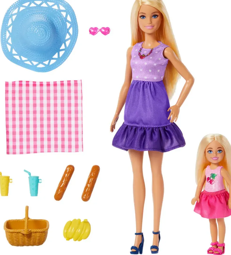 BARBIE - COFFRET POUPEES BARBIE ET CHELSEA