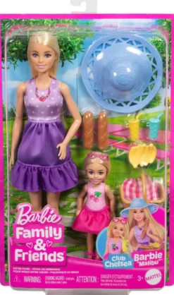 BARBIE - COFFRET POUPEES BARBIE ET CHELSEA