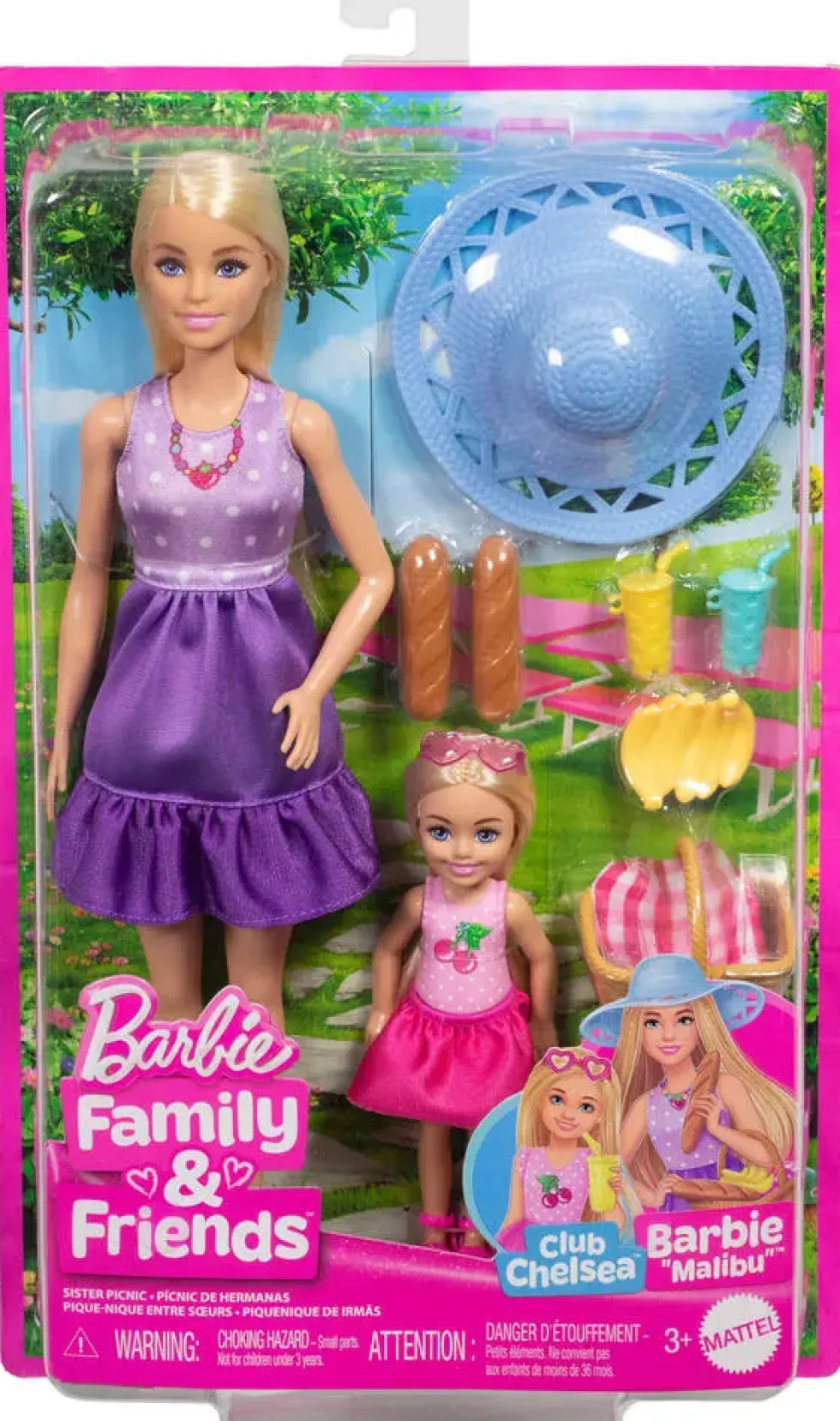 BARBIE - COFFRET POUPEES BARBIE ET CHELSEA
