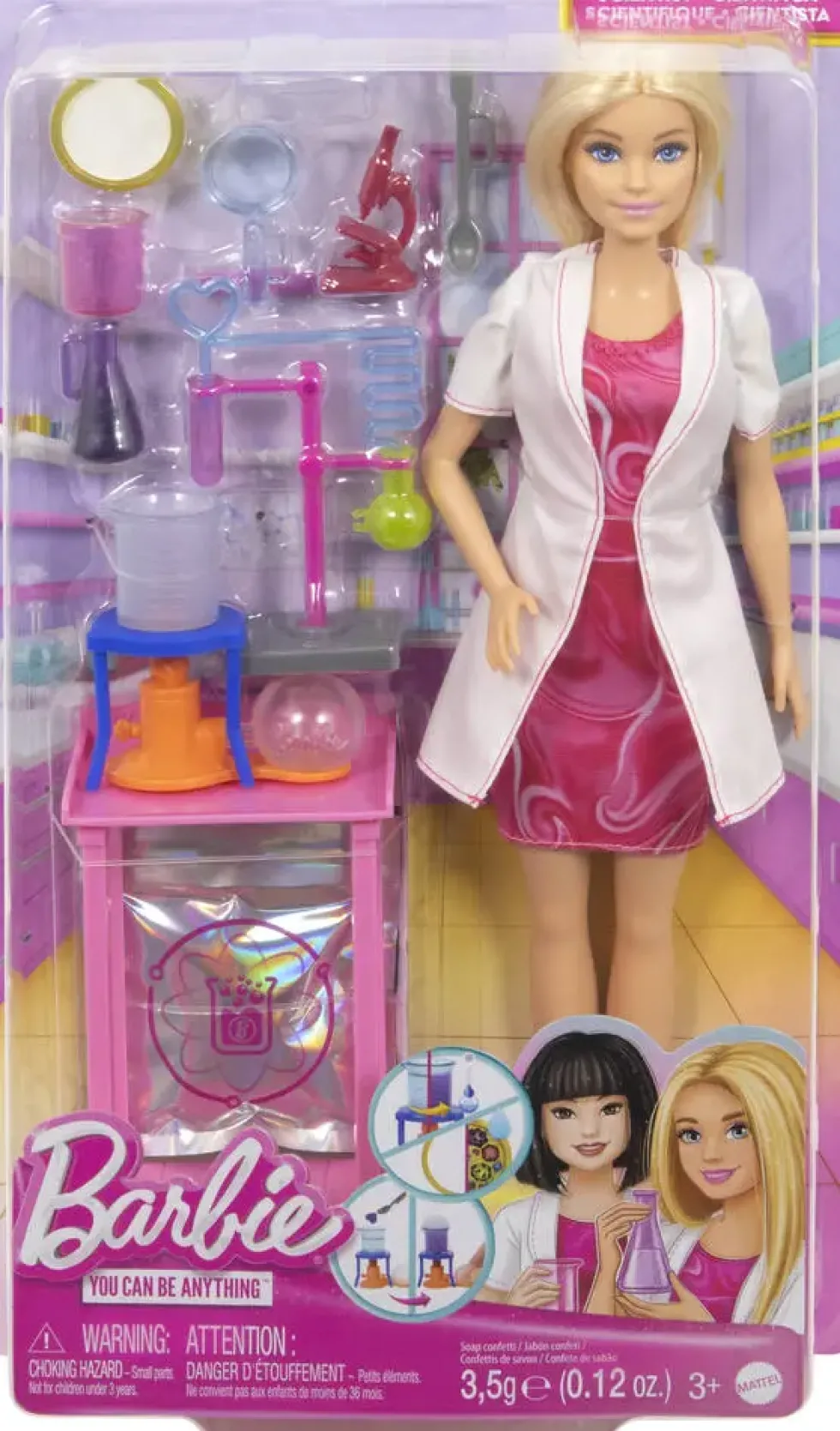 BARBIE - COFFRETPOUPEE SCIENTIFIQUE