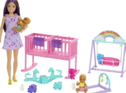 BARBIE - COFFRET POUPEE SKIPPER GARDERIE