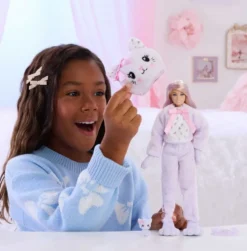 BARBIE CUTIE REVEAL - POUPEECHAT MAUVE