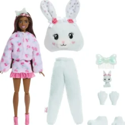 BARBIE CUTIE REVEAL POUPEE LAPIN BLEUE