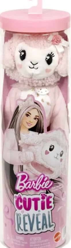 BARBIE CUTIE REVEAL- POUPEE MOUTON ROSE