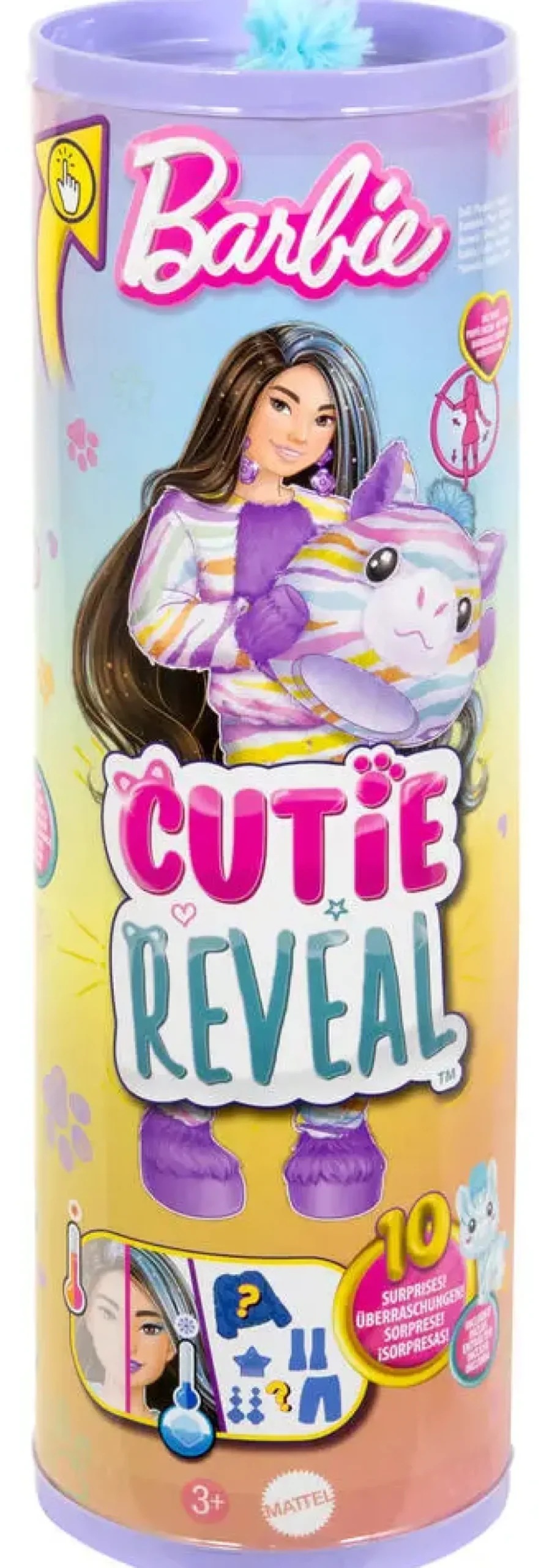 BARBIE CUTIE REVEAL - POUPEE ZEBRE