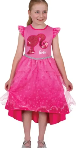 BARBIE - DEGUISEMENT ROBE LUXE - TAILLE 4-6 ANS