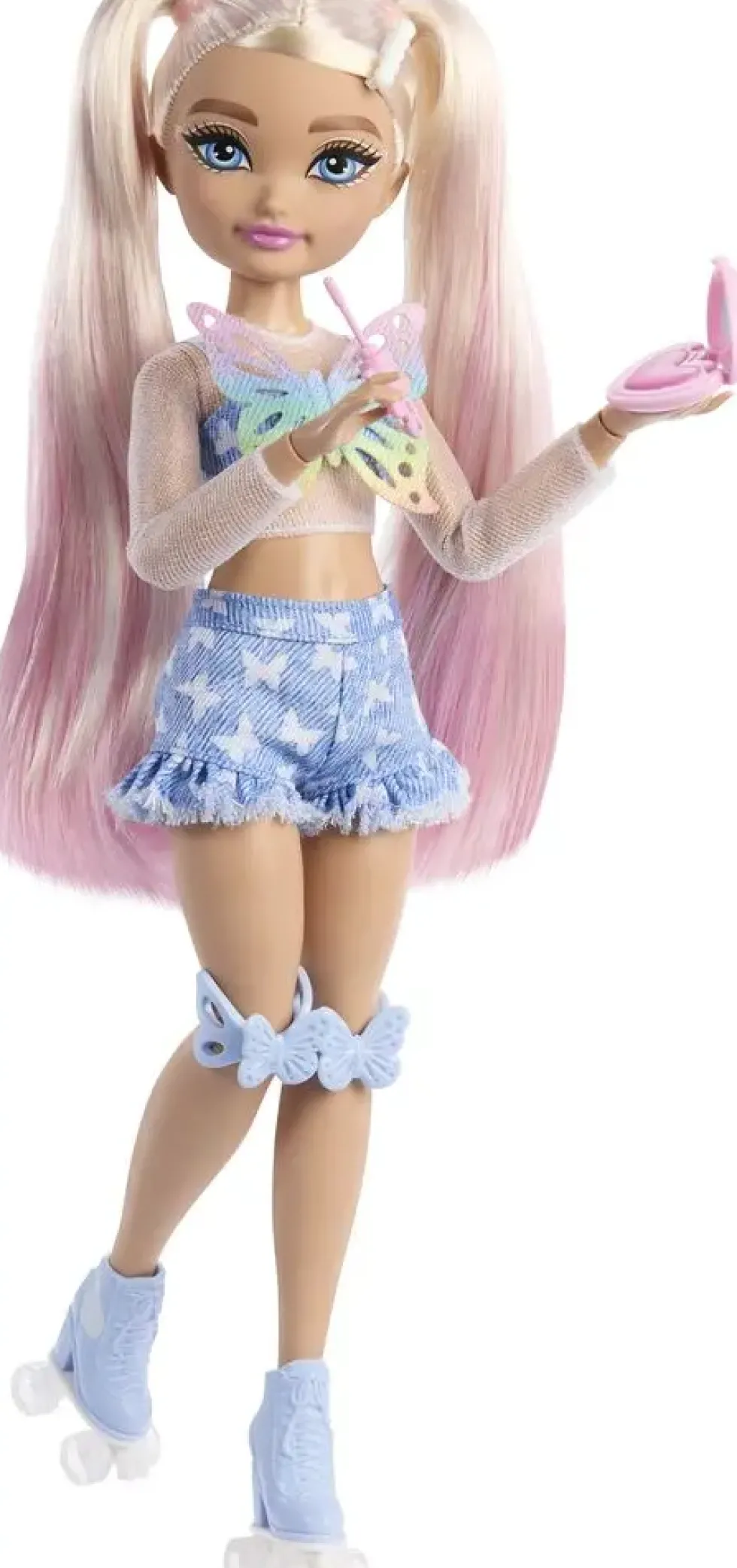 BARBIE DREAM BESTIES SKATE PARTY - POUPEE BARBIE MALIBU ROLLER