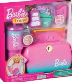 BARBIE - ENSEMBLE SAC DE MODE