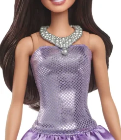 BARBIE FASHIONISTA - POUPEE BARBIE ROBE MAUVE