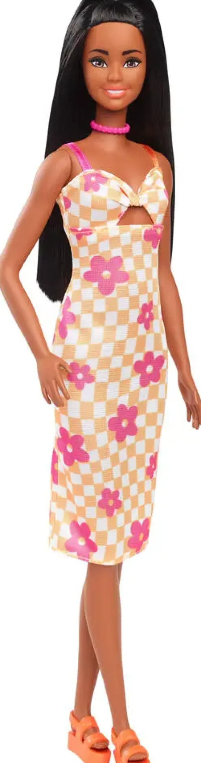 BARBIE FASHIONISTA - POUPEE BARBIE ROBE FLEURIE