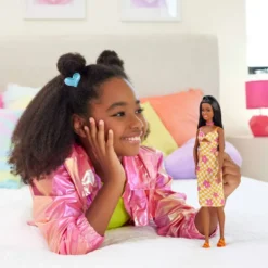 BARBIE FASHIONISTA - POUPEE BARBIE ROBE FLEURIE