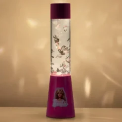BARBIE GLITTER FLOW LAMPE 33 CM