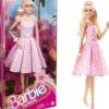 BARBIE LE FILM - POUPEE EN ROBE VICHY ROSE