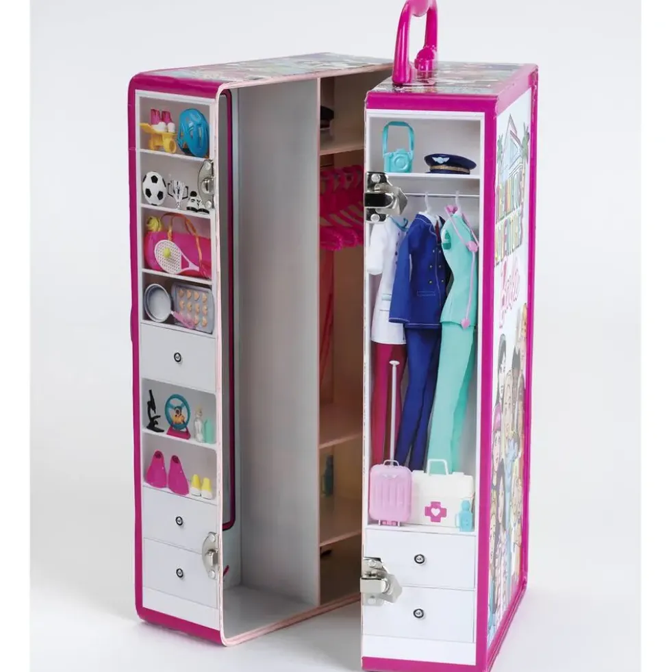 BARBIE -MALLETTE ARMOIRE