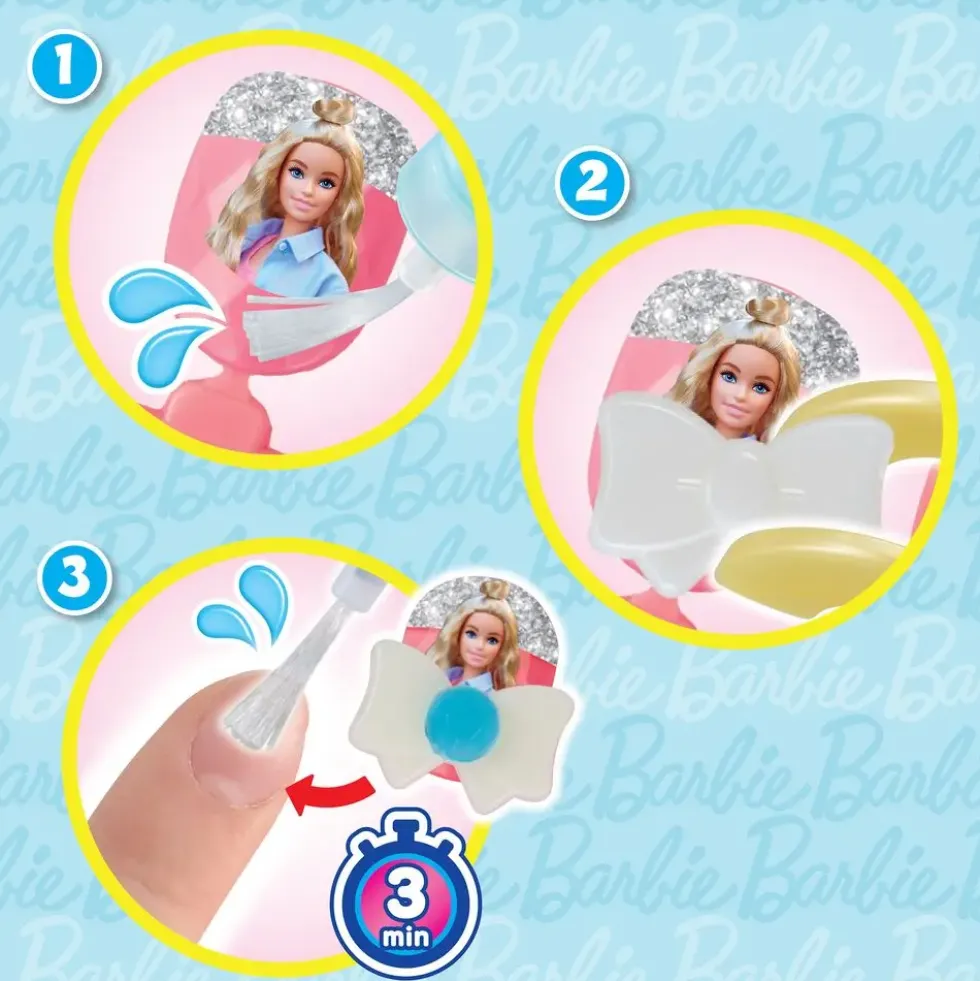 BARBIE -MON COFFRET DE MANUCURE