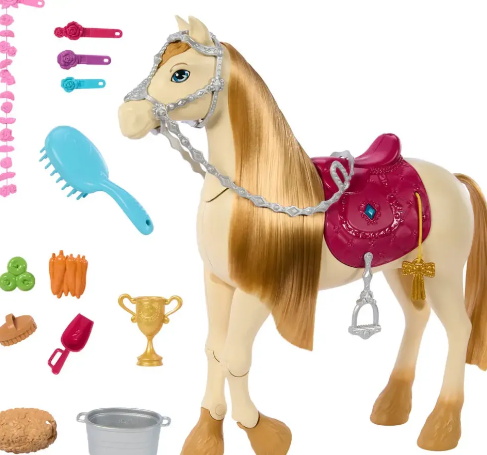 BARBIE MYSTERIES : THE GREAT HORSE CHASE - CHEVAL A FONCTIONS