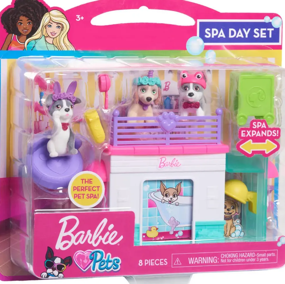 BARBIE PETS - COFFRET JOURNEE SPA
