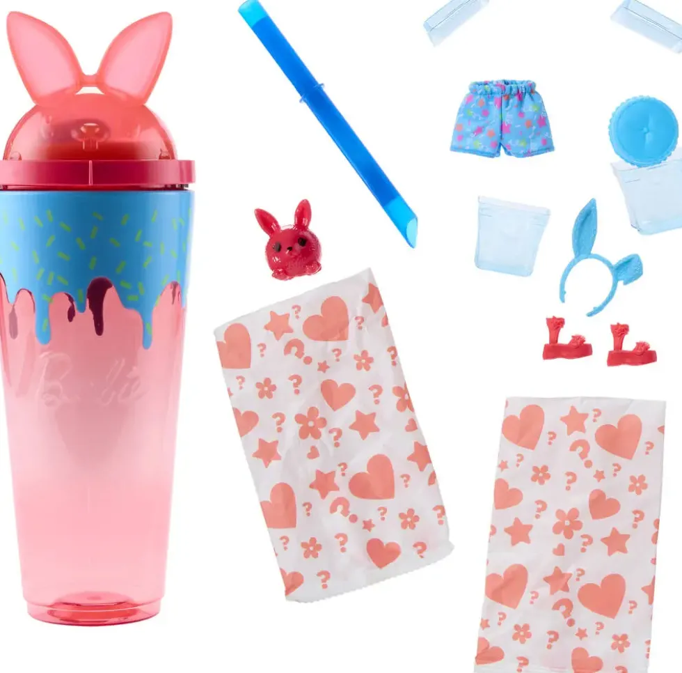 BARBIE POP REVEAL POUPEE CHATON ROSE