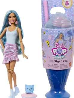 BARBIE® POP REVEALPOUPEE GOURMANDISE BLEUE