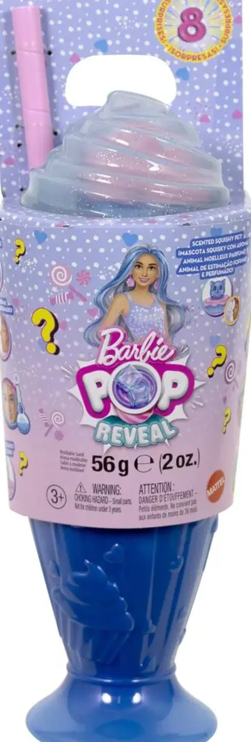 BARBIE® POP REVEALPOUPEE GOURMANDISE BLEUE