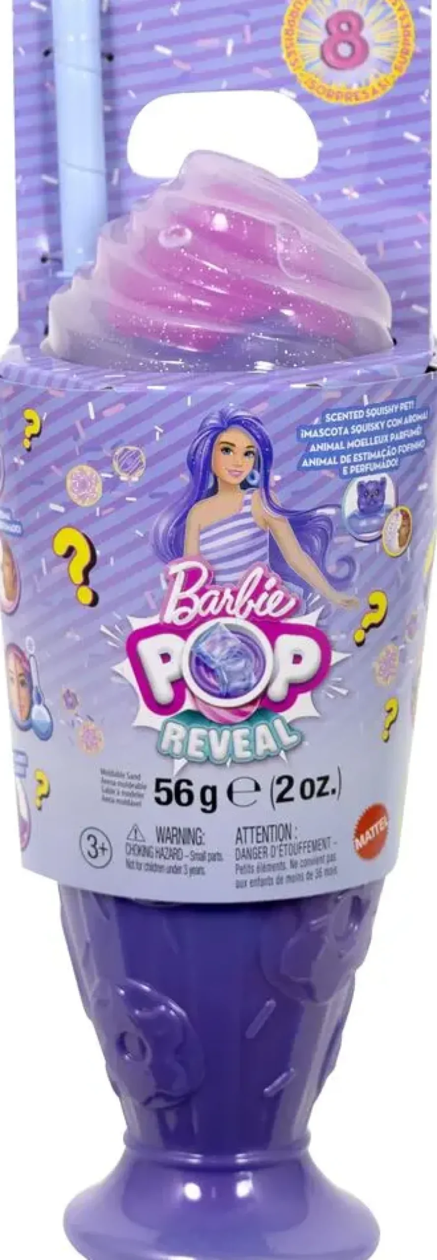 BARBIE® POP REVEAL POUPEE GOURMANDISE MAUVE