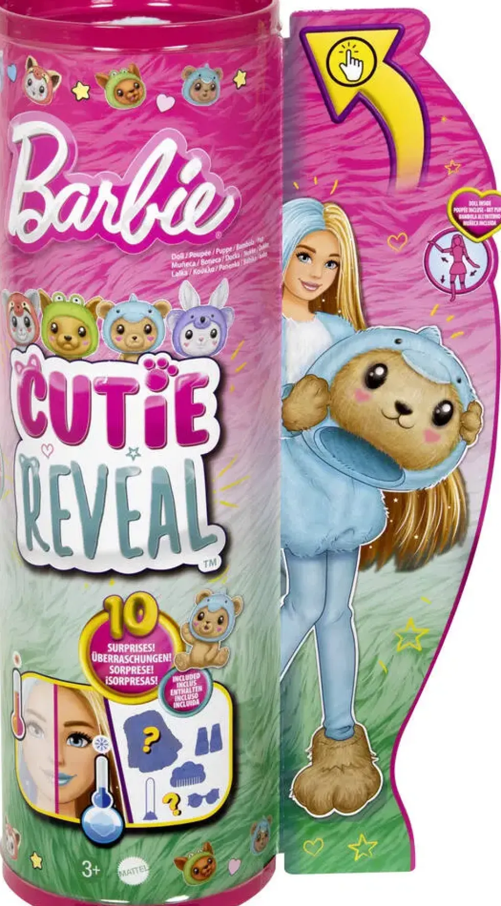 BARBIE® - POUPEE BARBIE CUTIE REVEAL - OURS DAUPHIN