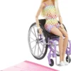 BARBIE - POUPEEBLONDE ET FAUTEUIL ROULANT