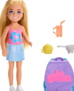 BARBIE - POUPEE CHELSEA SAC A DOS ENJOUE