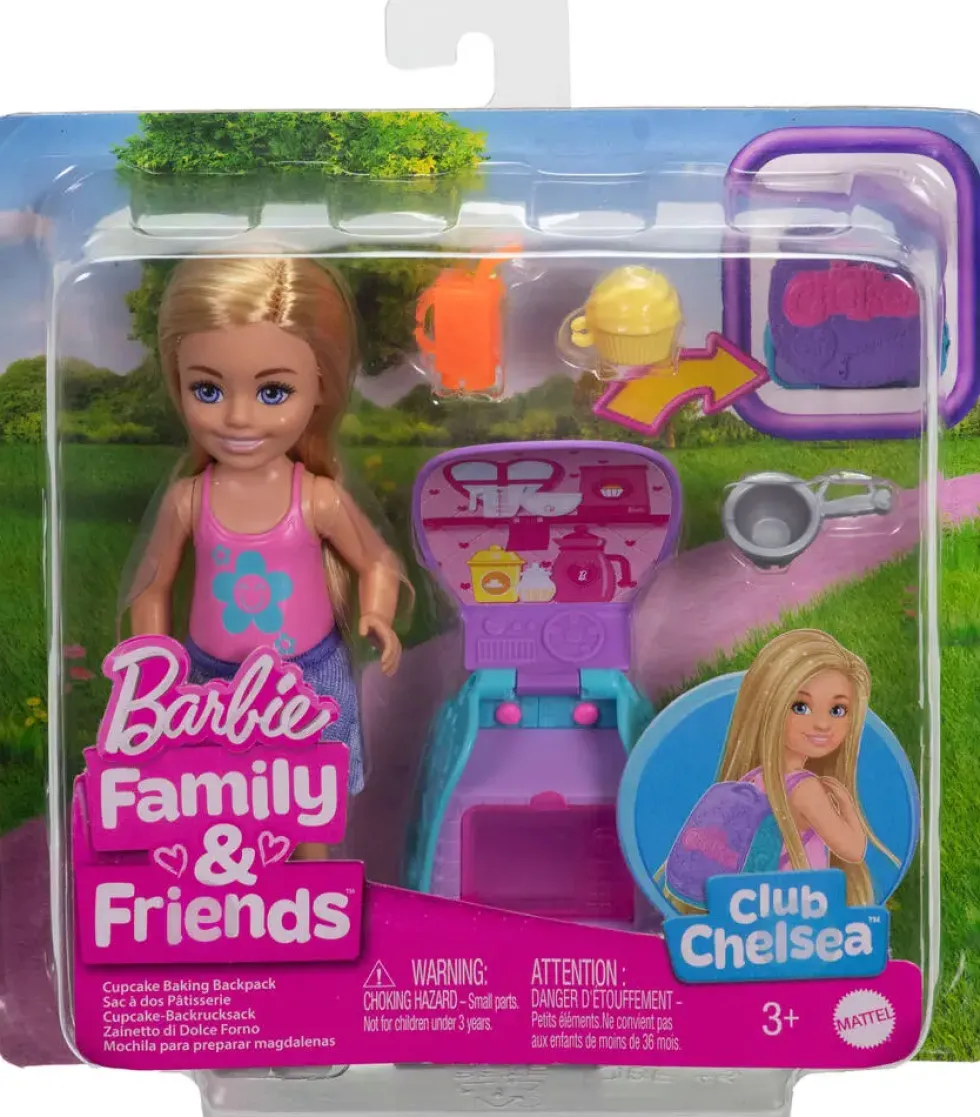 BARBIE - POUPEE CHELSEA SAC A DOS ENJOUE